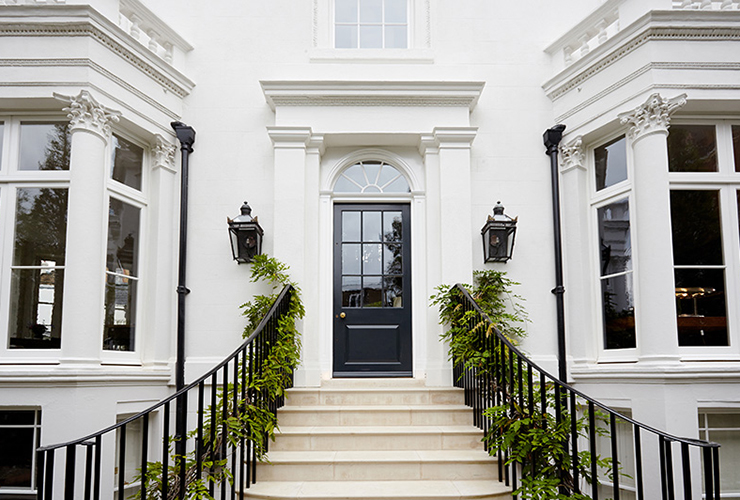 Entrance To Kensington Private Residence